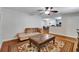 Cozy living room showcases open floor plan and inviting furniture at 8106 Santa Fe Pkwy, Atlanta, GA 30350