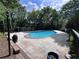 Community pool featuring a patio with ample space for lounging and relaxing at 8106 Santa Fe Pkwy, Atlanta, GA 30350
