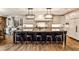 Gourmet kitchen with island, granite countertops, stainless steel appliances, and pendant lighting at 1114 Waterford Green Pt, Marietta, GA 30068