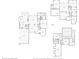 Floorplans for first floor, second floor, and basement showcasing a well-designed home layout at 1275 Smokehouse Trl, Cumming, GA 30041