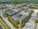 Wide aerial shot shows community surrounded by lush greenery, retail and easy access to roadways at 1850 Cotillion Dr # 3114, Atlanta, GA 30338