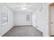 Bedroom featuring gray walls, baseboard trim, a double hung window, closet, and ceiling fan at 2248 Bethel Rd, Conyers, GA 30012