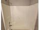 Clean and bright shower with an extended seat for added comfort and convenience at 71 Streamview Trl, Douglasville, GA 30134