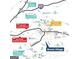 Community map highlighting nearby amenities, schools, shopping, and major routes at 1416 Clear Pond Lane, Dacula, GA 30019