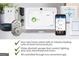 Suite of smart home products all controlled through a single convenient app at 1416 Clear Pond Lane, Dacula, GA 30019