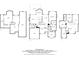 Detailed floor plan showcasing layout of all floors including bedrooms, living spaces, and garage at 150 Park Creek Dr, Alpharetta, GA 30005