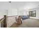 Cozy loft area with comfortable seating, offering a relaxing retreat within the home at 150 Park Creek Dr, Alpharetta, GA 30005
