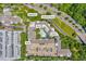 Aerial view showcasing community amenities including a pool, dog park, gym, and common area at 821 Ralph Mcgill Ne Blvd # 3325, Atlanta, GA 30306