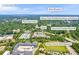 An aerial view shows the surrounding Atlanta area landmarks near the home at 821 Ralph Mcgill Ne Blvd # 3325, Atlanta, GA 30306