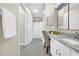 Bathroom featuring a large mirror, vanity lighting, and spacious design at 821 Ralph Mcgill Ne Blvd # 3325, Atlanta, GA 30306