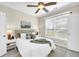 Well-lit bedroom featuring a large window, plush bedding, and ample natural light for a cozy feel at 821 Ralph Mcgill Ne Blvd # 3325, Atlanta, GA 30306