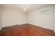 Bedroom with hardwood floors and a window at 2980 Milford Sw Trl, Marietta, GA 30008