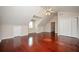 Bonus room with wood floors, unique ceiling and closet at 2980 Milford Sw Trl, Marietta, GA 30008
