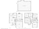 Combined floor plans showcasing the layout of the basement, first, and second floors at 3812 Maclaren Dr, Clarkston, GA 30021