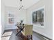 Bright dining room with modern lighting and large windows, perfect for Gathering meals at 665 Ferris St, Atlanta, GA 30310
