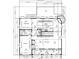 Detailed floor plan showcasing the layout of the home, including the bedroom, living room, kitchen, and deck at 665 Ferris St, Atlanta, GA 30310