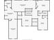 Upstairs floor plan showing primary bedroom, bath, closets, and additional bedrooms at 4030 Scenic View Ct, Cumming, GA 30028