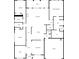 Layout of a home's floor plan featuring the room placements throughout the house at 4815 Amble Trce, Cumming, GA 30040