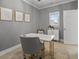 Home office featuring neutral colors and a bright window at 2601 Boulder Way, Woodstock, GA 30188