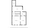 First story floor plan showing a living room, bedroom, bath, hall, and two additional rooms at 548 Myrtle Trace Ln, Suwanee, GA 30024