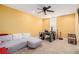 Bright office features a comfortable seating area, modern desk setup, and ample natural light at 2920 Stanway Ave, Douglasville, GA 30135