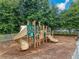 Community playground featuring slides and play equipment, designed for Gathering fun and outdoor activities at 7545 Brookwood Way, Cumming, GA 30041