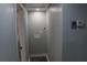 Laundry room with modern gray paint and utility connections offering practicality at 2040 Penelope Nw St, Atlanta, GA 30314