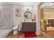 Spa bathroom with glass shower, modern vanity, and a sauna for relaxing at 2551 Raintree Ne Dr, Atlanta, GA 30345
