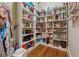 Walk-in pantry with ample shelving for organized storage at 2551 Raintree Ne Dr, Atlanta, GA 30345
