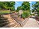 Scenic walking trail with wooden steps and lush green surroundings at 4020 Declaration Dr, Roswell, GA 30076