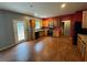 Functional kitchen with modern appliances, wooden cabinets, and granite countertops at 4341 Savannah Ln, Atlanta, GA 30349