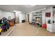 Unfinished basement with storage, offering potential for customization and additional space at 1188 Cedar Park Cir, Stone Mountain, GA 30083
