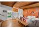 Inviting living room boasts hardwood floors and open layout, creating an airy and welcoming atmosphere at 1188 Cedar Park Cir, Stone Mountain, GA 30083