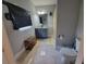 Clean bathroom featuring modern fixtures, vanity, and tile flooring at 475 Sw Willard Ave, Atlanta, GA 30310
