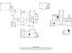 Floor plans of the home's four floors shows layout and dimensions of various rooms at 3370 Habersham Nw Rd, Atlanta, GA 30305