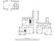 Floor plan of a house with multiple bedrooms and bathrooms on the second floor at 3370 Habersham Nw Rd, Atlanta, GA 30305