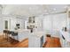Spacious kitchen with granite countertops, double islands, and stainless steel appliances at 3370 Habersham Nw Rd, Atlanta, GA 30305