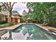 Luxury pool features a gazebo and lounge chairs, perfect for relaxing and entertaining outdoors at 3370 Habersham Nw Rd, Atlanta, GA 30305