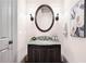 Chic powder room with modern lighting and decorative accents at 3370 Habersham Nw Rd, Atlanta, GA 30305