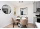 Cozy dining area adjacent to the kitchen, featuring a modern table setting and stylish decor accents at 120 Alden Nw Ave # D2, Atlanta, GA 30309