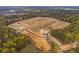 Picture of community building lots and fall trees from an aerial perspective at 258 Pickens Bluff Ln, Hiram, GA 30141