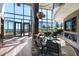 Spacious living room with floor-to-ceiling windows, offering stunning views and a luxurious ambiance at 3344 Peachtree Ne Rd # 3601, Atlanta, GA 30326