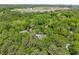An aerial view of houses nestled among lush green trees, offering a private, secluded feel near the city at 2244 Spink Nw St, Atlanta, GA 30318
