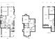 Detailed floor plan showcasing the layout of all levels of the house, including the main, second, and lower levels at 2244 Spink Nw St, Atlanta, GA 30318
