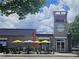 Exterior view of Public House 28, neighborhood pub with casual street-side dining at 2244 Spink Nw St, Atlanta, GA 30318