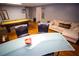 Relax in the fully finished basement featuring a pool table and comfortable seating at 6147 Pritchett Dr, Powder Springs, GA 30127
