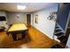 Spacious finished basement includes a pool table and room for recreation at 6147 Pritchett Dr, Powder Springs, GA 30127