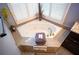 View of the corner, jetted bathtub with neutral tile surround and plantation shutters at 6147 Pritchett Dr, Powder Springs, GA 30127