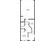 Floor 1: Layout showing garage, office, foyer, bedroom and bath at 661 Village Field Nw Ct, Suwanee, GA 30024