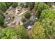 Aerial view of the community showing the tree coverage at 3607 Anna Nw Ln, Kennesaw, GA 30144